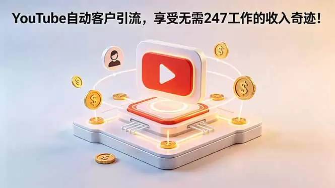 （18658期）YouTube 自动客户引流，享受无需 247 工作的收入奇迹！【原创双语字幕】-尊多创业网