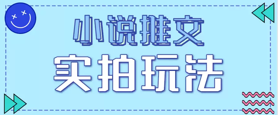 小说推文实拍玩法，零成本零门槛10元/单，轻松月收益万元-尊多创业网