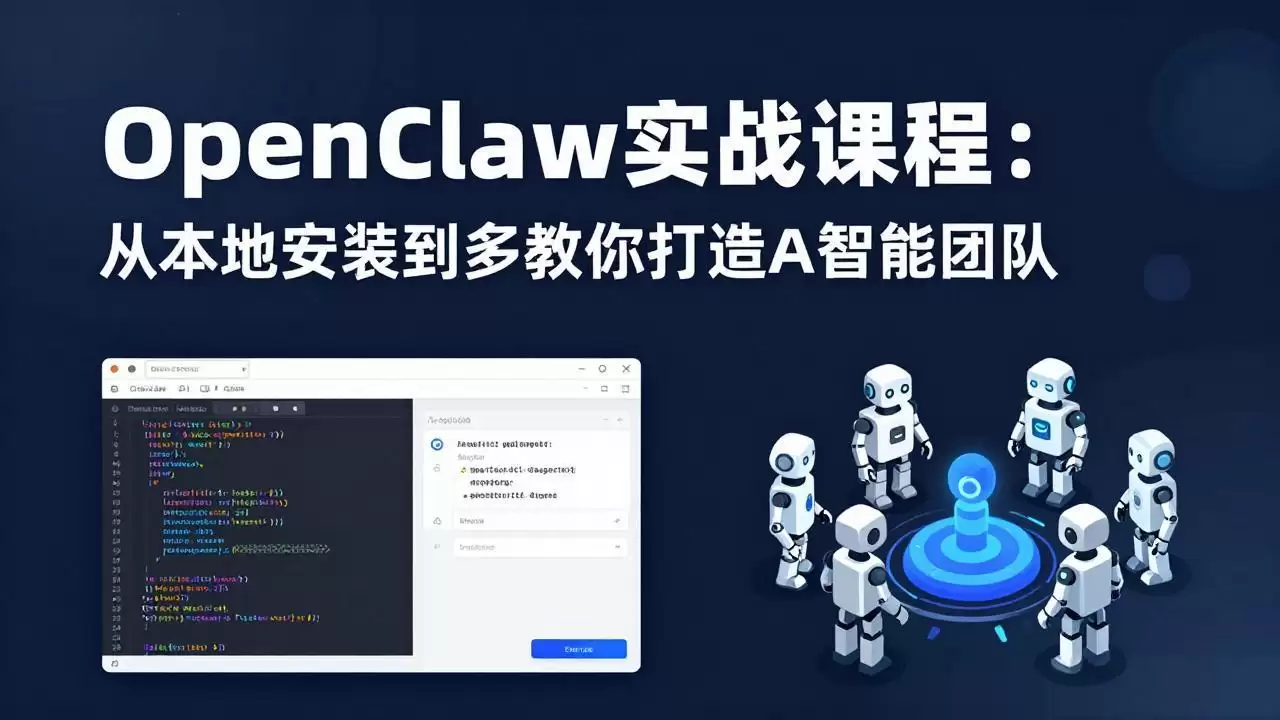 （17883期）OpenClaw实战课程：从本地安装到多Agent协同，手把手教你打造AI智能团队-尊多创业网