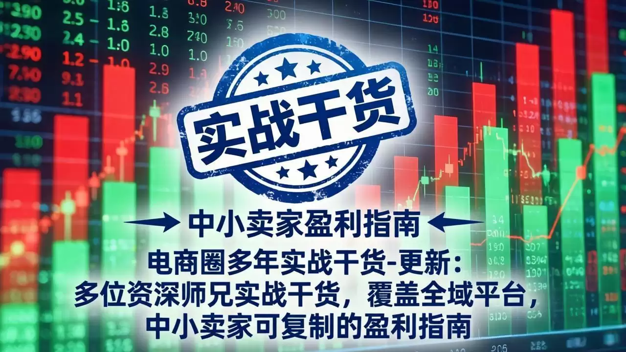 （18534期）电商圈多年实战干货-更新5月20：多位资深师兄实战干货/覆盖全域平台，中小卖家可复制的盈利指南-尊多创业网