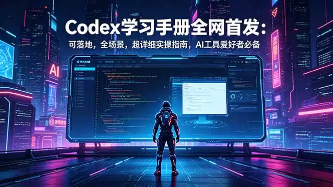 （18871期）Codex学习手册：可落地，全场景，超详细实操指南，AI工具爱好者必备-尊多创业网