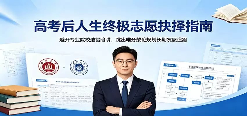 高考后人生终极志愿抉择指南:避开专业院校选错陷阱,跳出唯分数论规划长期发展道路-尊多创业网
