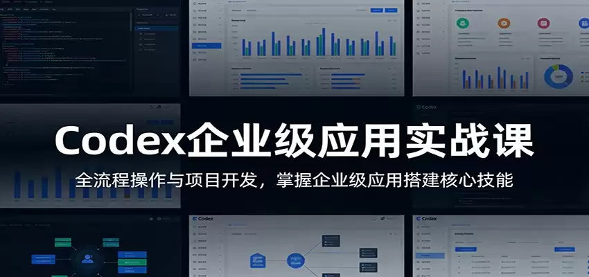 Codex企业级应用实战课：全流程操作与项目开发，掌握企业级应用搭建核心技能-尊多创业网