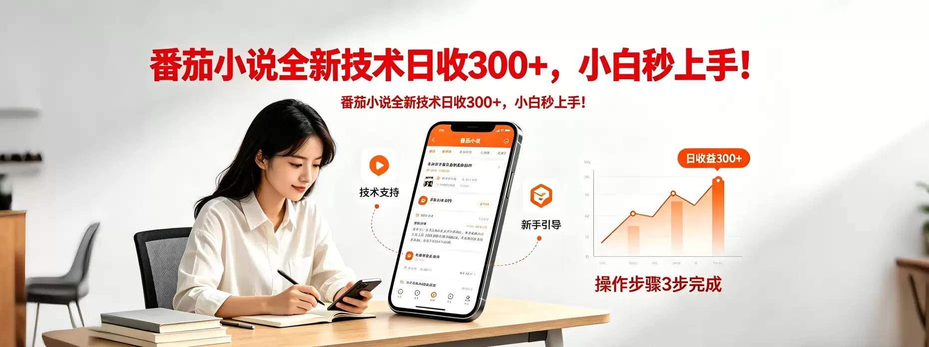 （18392期）番茄小说全新技术全新玩法！无脑日收300+-尊多创业网