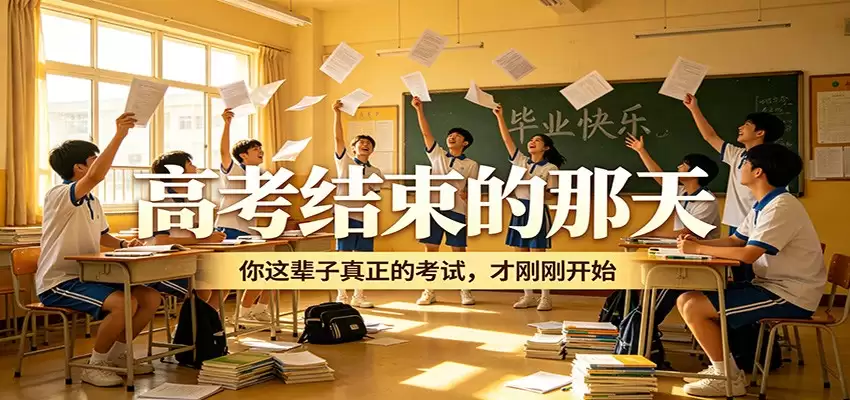 公众号付费文章《高考结束的那天，你这辈子真正的考试，才刚刚开始》-尊多创业网