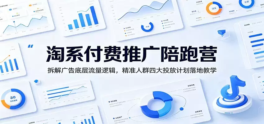 桃溪付费推广陪伴营：拆解广告底层流量逻辑，针对目标人群实施四大广告方案。-尊多创业网